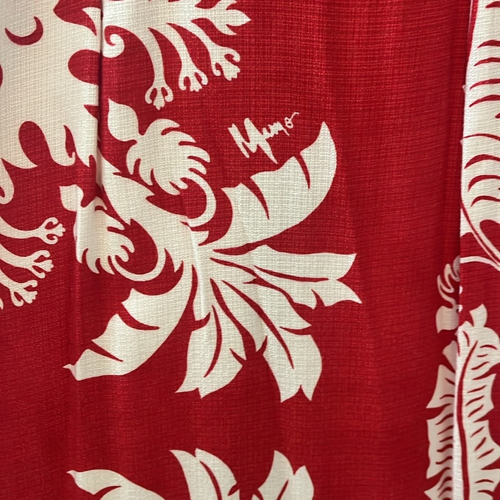 VTG RARE Mamo Howell Muumuu ❤️ size 2 - Picture 5 of 12